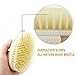 IBEET Dry Body Brush,Natural Bristle,3 Soft Style Exfoliating Scrub Brush For Remove Dead Skin