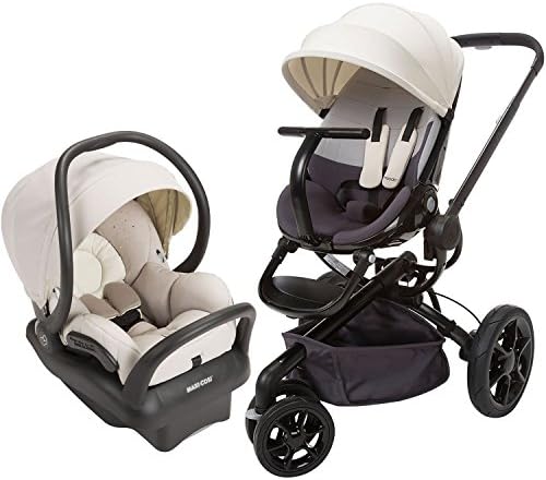 Quinny Moodd Travel System - Bold Block Grey/Moon Birch