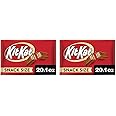 KIT KAT Milk Chocolate Wafer Snack Size, Easter Candy Jumbo Bag, 20.1 oz (Pack of 2)