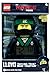 LEGO Ninjago 9009204 Sky Pirates Lloyd Kids Minifigure Light up Alarm Clock | Green/Black Plastic | 9.5 inches Tall | LCD Display | boy Girl | Official