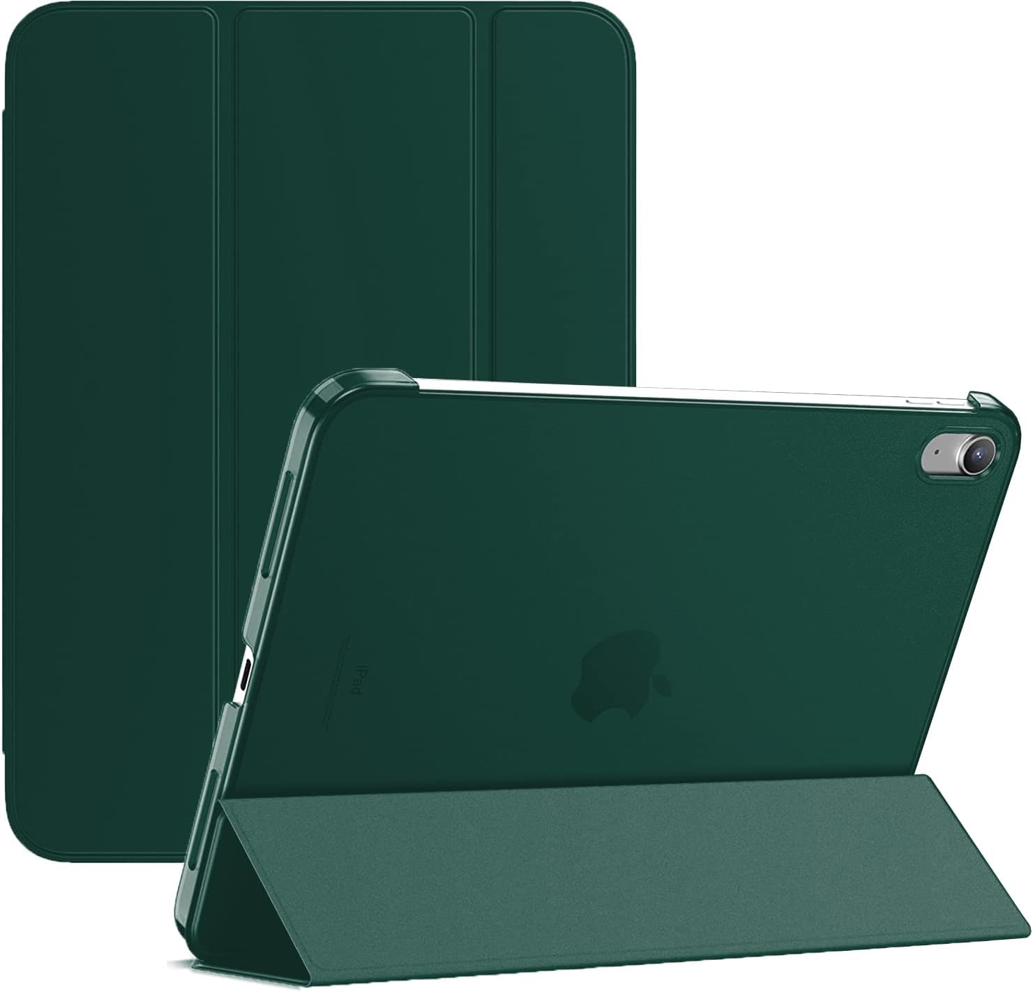 Flip Folio Smart Case For iPad Mini 7th Generation Mini (A17 Pro) 2024 & iPad Mini 6th Generation 2021, Magnetic Stand Cover, Ultra Slim Lightweight Auto Sleep/Wake Support (Emerald Green)