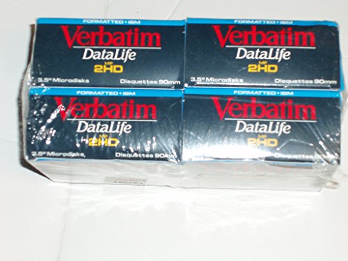 20 Piece Formatted IBM Verbatim DataLife MF 2HD 3.5 Inch Microdisks.