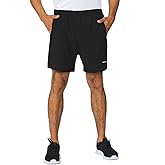 baleaf Men's 5" Running Athletic Shorts for Workout Gym Tennis Sports Lightweight Quick Dry with Zipper Pocket