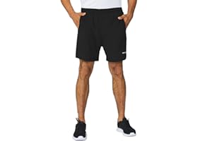 baleaf Men's 5" Running Athletic Shorts Workout Lightweight Zipper Pocket
