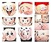 Kinteshun Photo Booth Props for Expectant Mothers,Pregnancy Facial Expressions Sticker Pregnant Women Baring Belly Bump Paster Unborn Baby Photographying Props(12 sheets with Different Expressions)