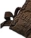 MorryOddy Men's Cotton Loose Fit Multi Pocket Cargo Shorts Coffee 38