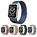 Apple Watch Band,Teslasz® 42mm Mesh Replacement Strap Stainless Steel Milanese Loop Strap Magnetic Buckle Wrist Band for Apple iWatch All Models (Blue 42 MM)