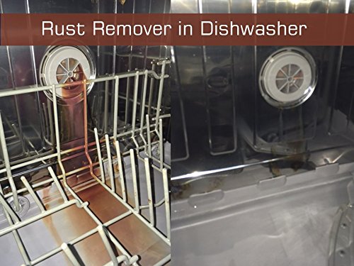Rust Remover Pint (16 ounces) - Safely and Easily Takes Out Rust and Iron Stains from Sinks, Dish Washers, Tile, Tubs, Siding, Concrete and Fences