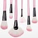 CoKate Makeup Brush Set, 32PC Eyebrow Shadow Makeup Brush Set with Pouch Bag Pink