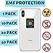 EMF Radiation Protection for CELLPHONES/Laptop - Anti EMF/EMR Radiation Sticker - Radiation Neutralizer Shield Blocker - Remove Electronic Technologies WI-FI, Bluetooth