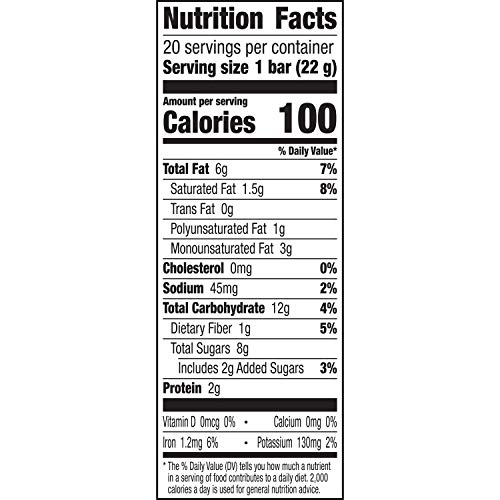 LARABAR CHOCOLATE CHIP COOKIE DOUGH MINI BARS, GLUTEN FREE VEGAN BAR, 20 CT
