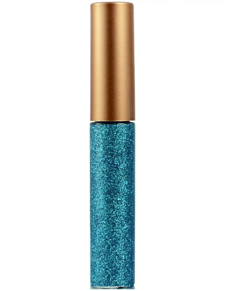 Glitter Liquid Eyeliner, OCHILIMA Long Lasting Waterproof Shimmer High Pigmented Silver Gold Metallic Colorful Eyeliners Glitter Makeup for Women