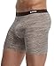 KAYIZU Men's Underwear Ultimate Comfort Soft Boxer Brief Brown Large