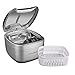 Magnasonic Professional Ultrasonic Jewelry Cleaner, Dual-Wave Heavy Duty Cleaning, Large Tank, Digital Timer, for Eyeglasses, Watches, Rings, Necklaces, Coins, Razors, Dentures, Tools, Parts (UC71)