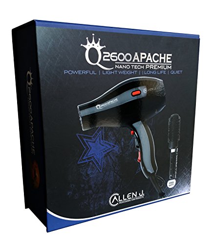 Allen J. 2600 Apache Nano Tech Premium Hair Dryer