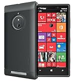 TUDIA Ultra Slim LITE TPU Bumper Protective Case for Nokia Lumia 830 (Black)