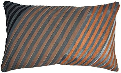 Luxury Designer 100% Cotton Decorative Throw Pillow Cushion Cover,Embroidered ,12"x20"