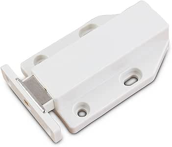 Push para puerta con cierre magnético resistente para puertas gruesas y