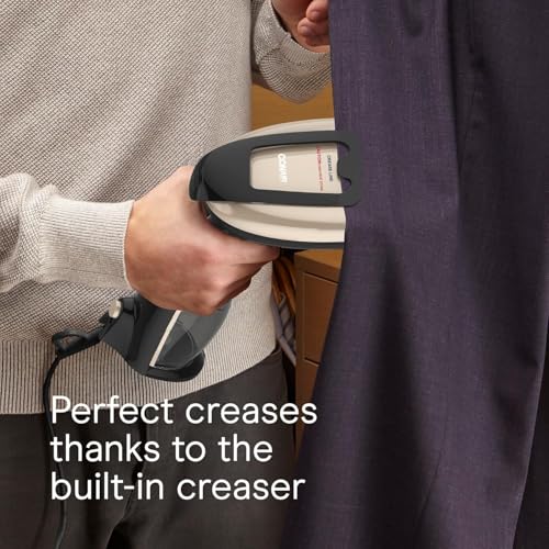 Conair Handheld Garment Steamer for Clothes, Turbo ExtremeSteam 1875W, Portable Handheld Design, Strong Penetrating Steam - Amazon Exclusive in Black