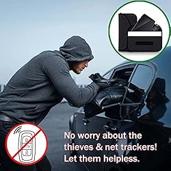 ONEVER 2 Pack Faraday Bags for Car Keys and Cell