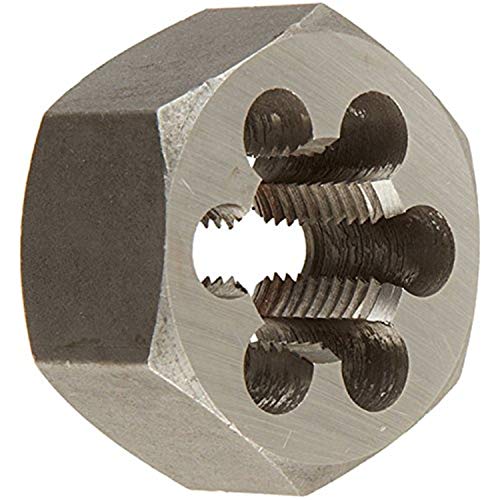 Drill America 1-1/4-12 Carbon Steel Hex Rethreading Die, DWT Series