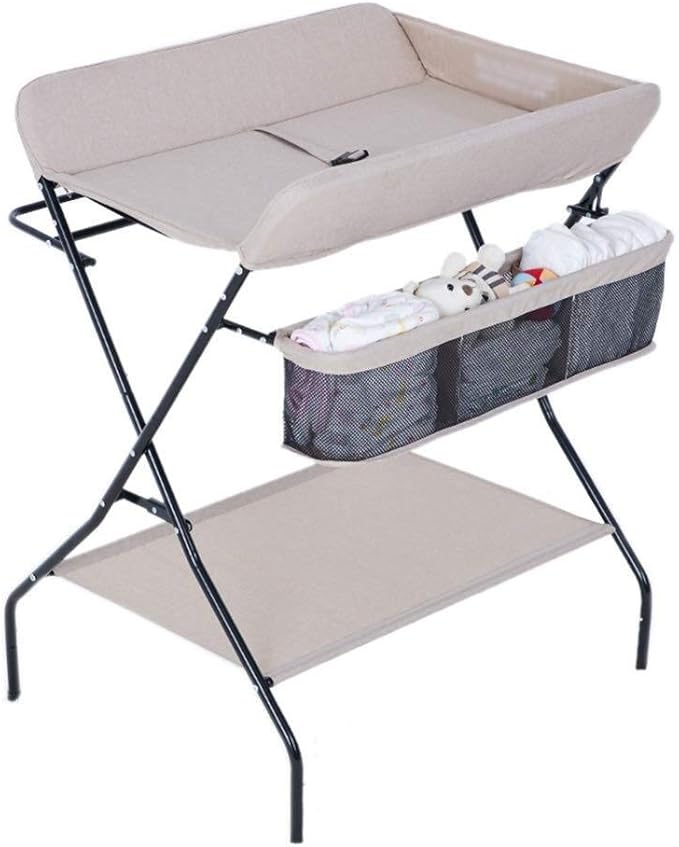 LQBDJPYS Traveling Table Baby Changing Table, Foldable