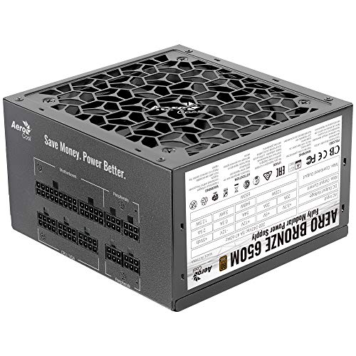 Aerocool-Aero-Bronze-650W-Fuente-PC-Modular-80Plus-230VBronze-Capacit-Japones