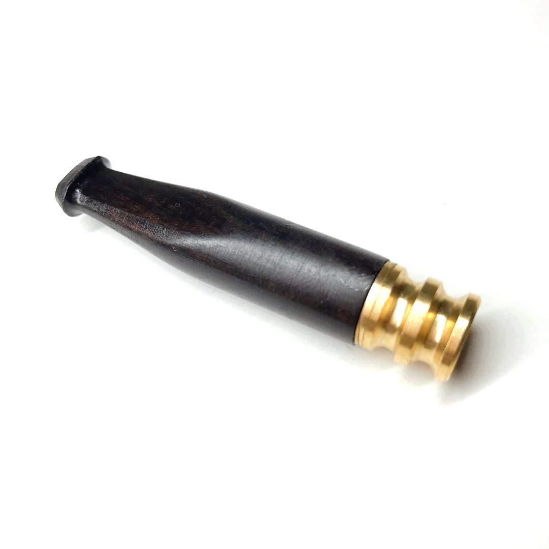 Thither Handmade Ciggarette Holder, Removable Easy Cleaning Holders,Choice of Regular or Slim Size,Great for Roll -ups (Regular, Black) roll up Cigarettes (Black-5/7mm)