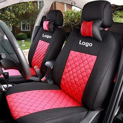 HOKUGA: 2 Front seat Universal car seat Covers for Renault Koleos Megane Scenic Nuolaguna Latitude Landscape auto Accessories