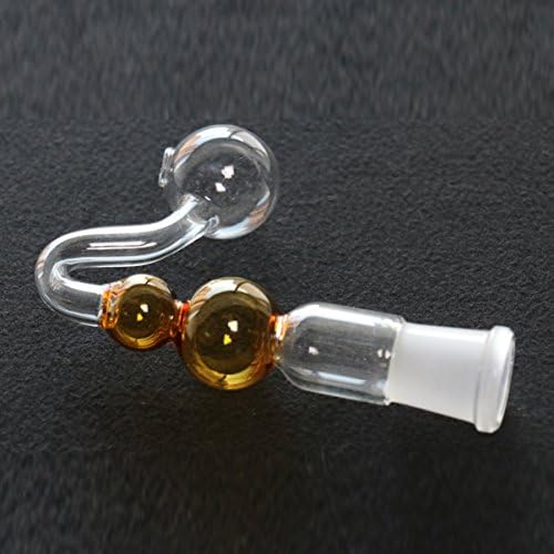 HZWL Female Smoking Bowl Glass Accessories Smoking Accessories (Orange,14.4mm)