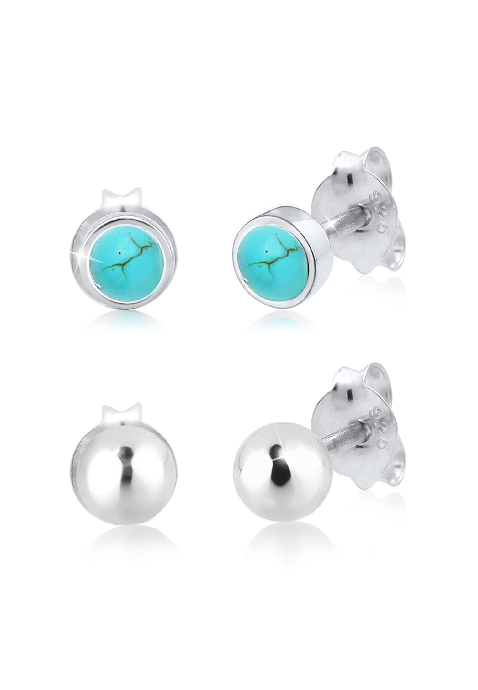 Elli Women Silver Jewellery Set - 306622717