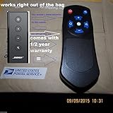 Remote control for Bose Cinemate Series II, IIGS & 1SR can run the Solo , Solo 10 & solo 15 also
