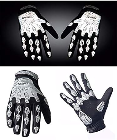 qepae skeleton gloves