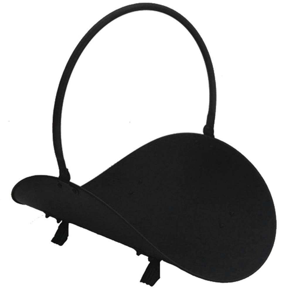 Fire Vida Log Holder, Metal, Black