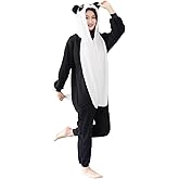Joyxiamunicorns Unisex Adult Animal Onesie Pajamas Cosplay Costumes Halloween Christmas One-Piece Sleepwear for Women Men