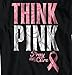 Classic Teaze Pink Ribbon Cure Breast Cancer Awareness Women's Long Sleeve T Shirt