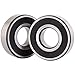 XiKe 2 Pack Lawn Mower Spindle Precise Ball Bearing, Replace MTD 941-0919, 741-0919, Husqvarna 532129895, 129895 & More, Quiet High Speed and Long Life.