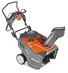 Husqvarna 961830003 208cc Single Stage Electric Start Snow Thrower, 21-Inch