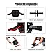 Wolfyok Ab Roller Wheel Ab Carver Pro Roller Exercise Equipment Smart Brake Rebound Knee Pad Included Abs Abdominal Core Fitness Workouts Training Men Women Beginners Professionals