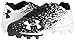 Under Armour Men's Leadoff Low RM, Black (011)/White, 10.5