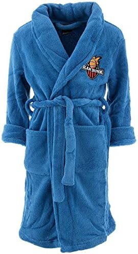 MacHenry Originals Little Boys' Blue Slam Dunk Bathrobe M/6-8