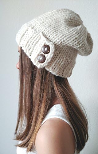 The WALES - Buttoned knit beanie - More colors available
