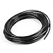URBEST 6mm x 4mm 12 Meter 39.4ft Pneumatic Air PU Hose Pipe Tube Black for Push Type Quick Fittings