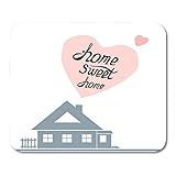 Semtomn Mouse Pad Rubber Mini 9.5" x 7.9" Rectangle