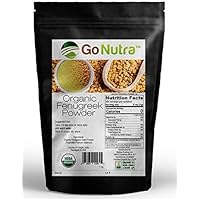 Fenugreek Seed Powder Organic 1lb Pure (Trigonella Foenum-Grae)