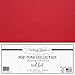 Cardstock Warehouse Pop-Tone Red Hot Cardstock Paper - 25 Sheets, 12 x 12