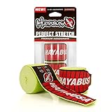 Hayabusa Official MMA Perfect Stretch 2 Handwraps, Lime Green, 180