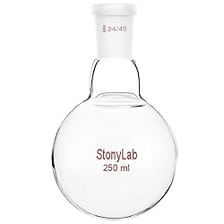 StonyLab Glass 250ml Heavy Wall Single Neck 1 Neck