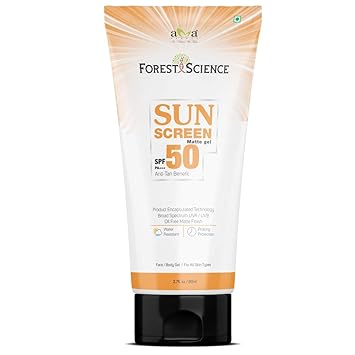 sunscreen with matte finish