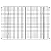 Hamilton Housewares Stainless Steel Cooling Rack - Heavy Duty and Oven Safe, Good for Cooling, Baking and Roasting - Fits 15 1/4
